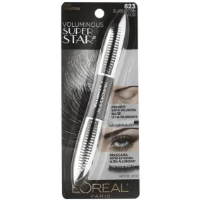 L'OREAL - Voluminous Superstar Mascara 623 Black Brown - 0.41 fl. oz. (12.7 ml)