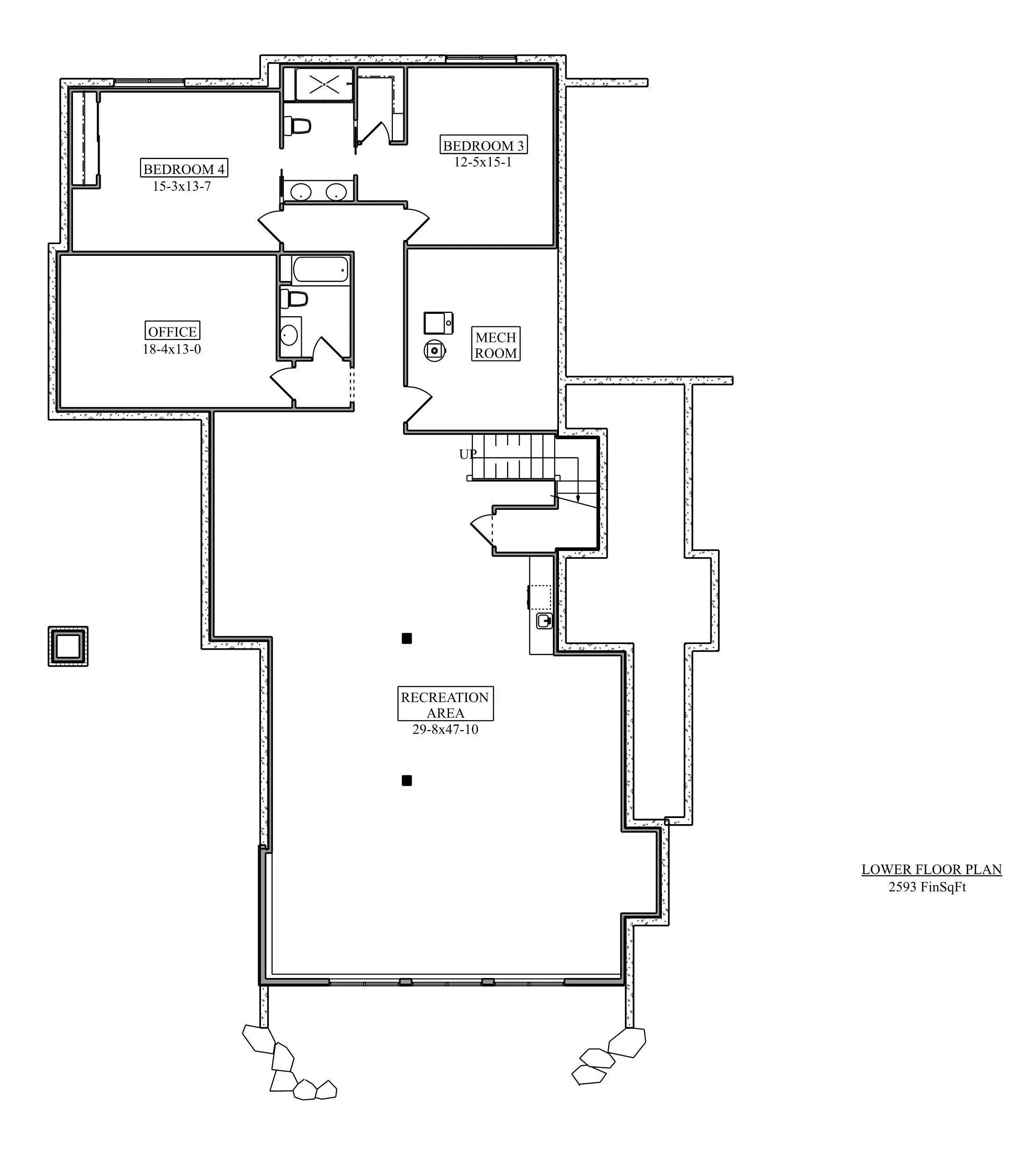 Luxurious 2-Bedroom Home with Spacious Basement and Courtyard Garage