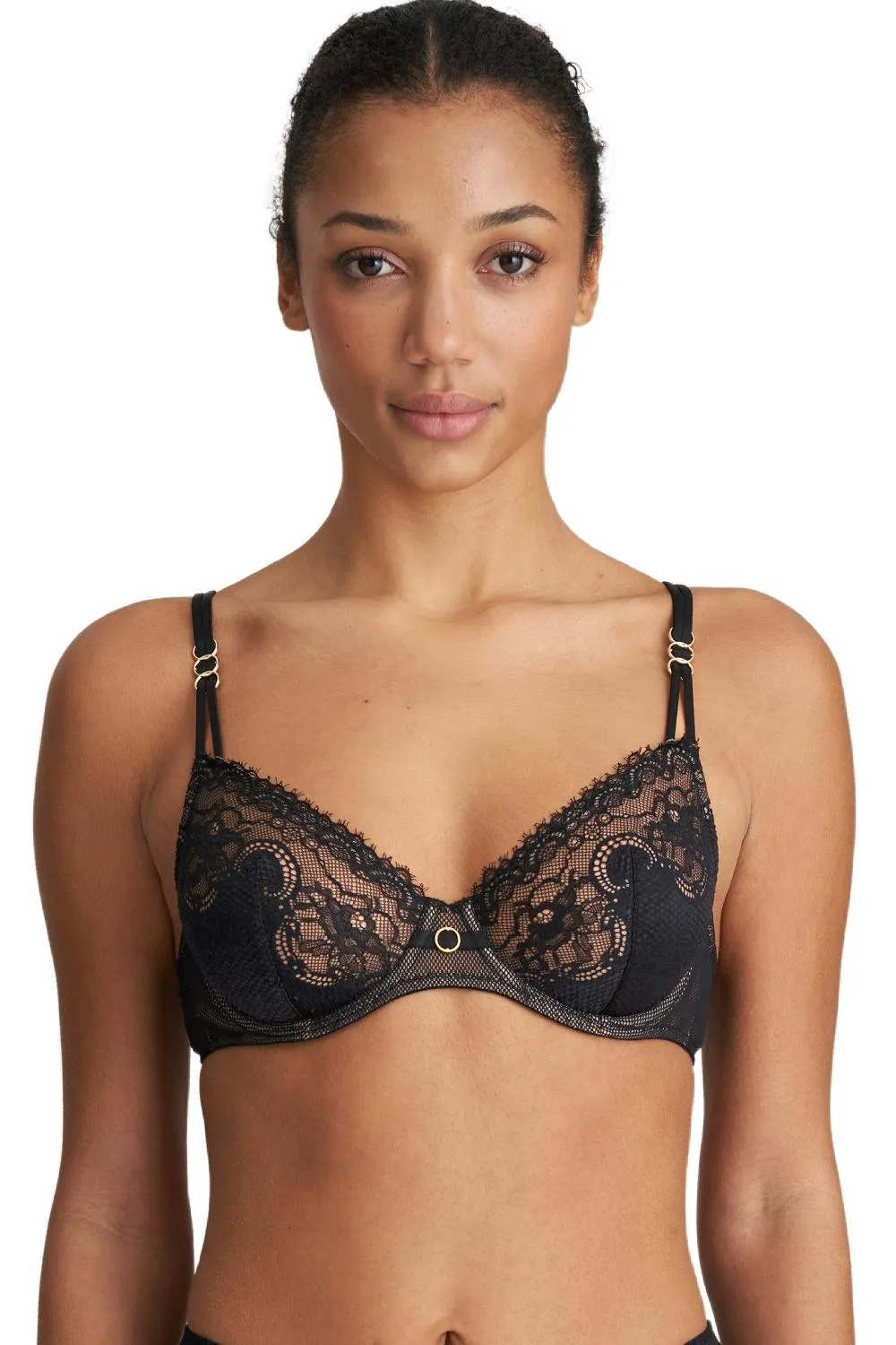 Marie Jo Junoo Underwired Balcony Bra, Black (0102711)