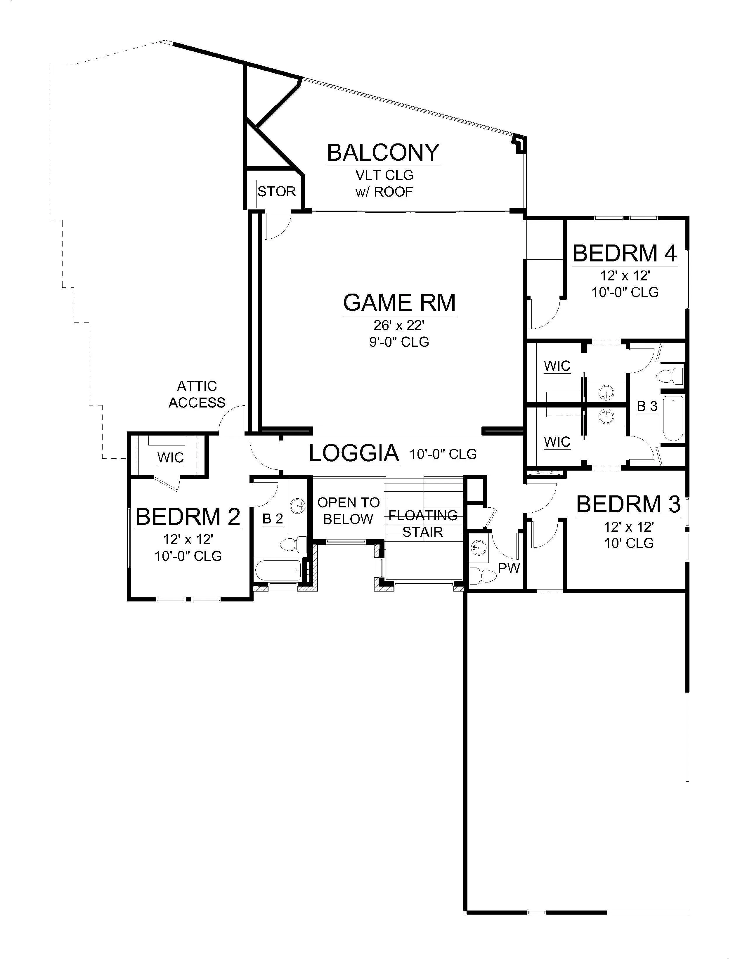 Modern 4-Bedroom Home with Expansive Living Spaces