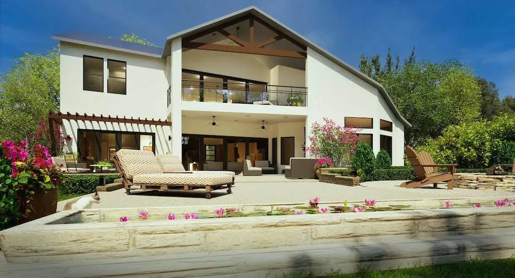 Modern 4-Bedroom Home with Expansive Living Spaces