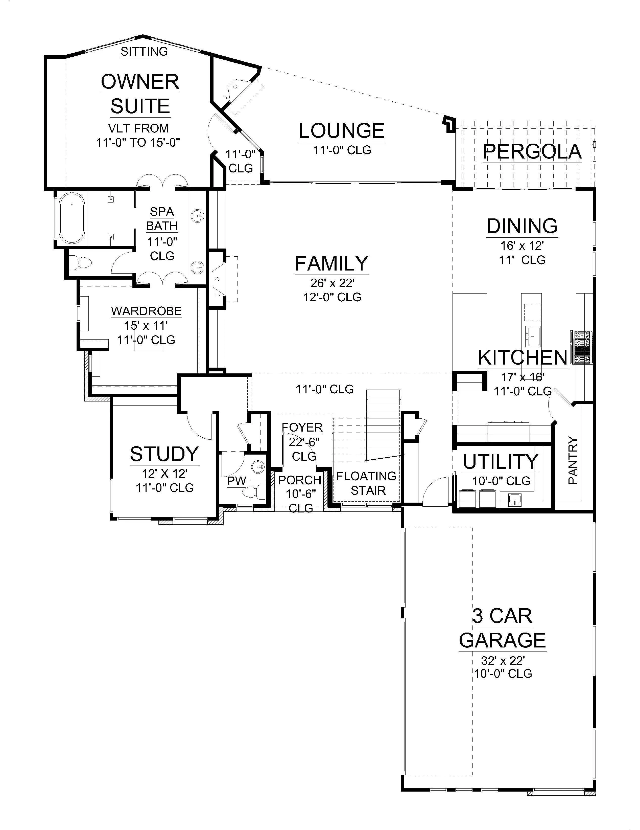 Modern 4-Bedroom Home with Expansive Living Spaces