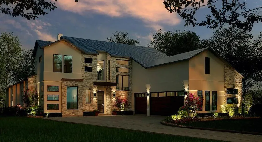 Modern 4-Bedroom Home with Expansive Living Spaces