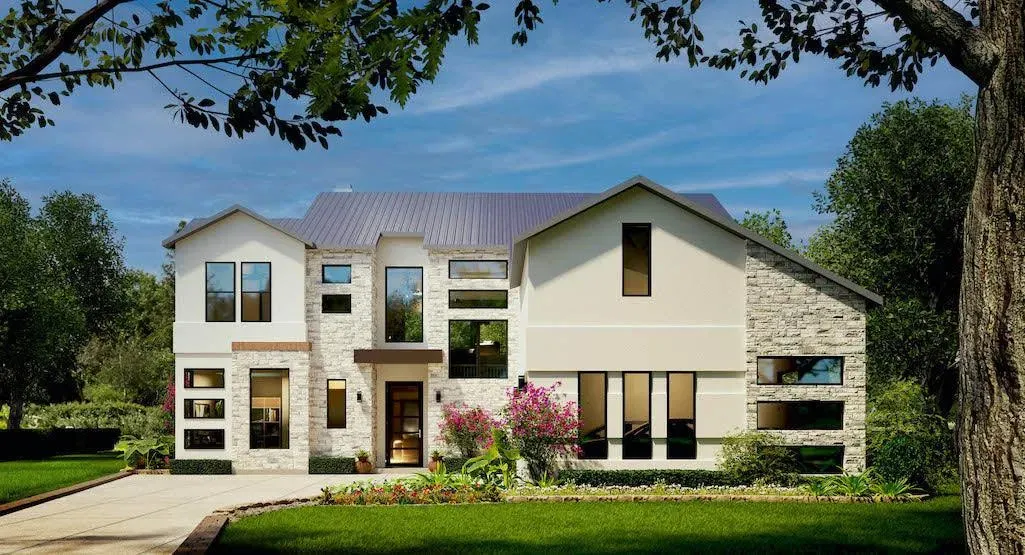 Modern 4-Bedroom Home with Expansive Living Spaces