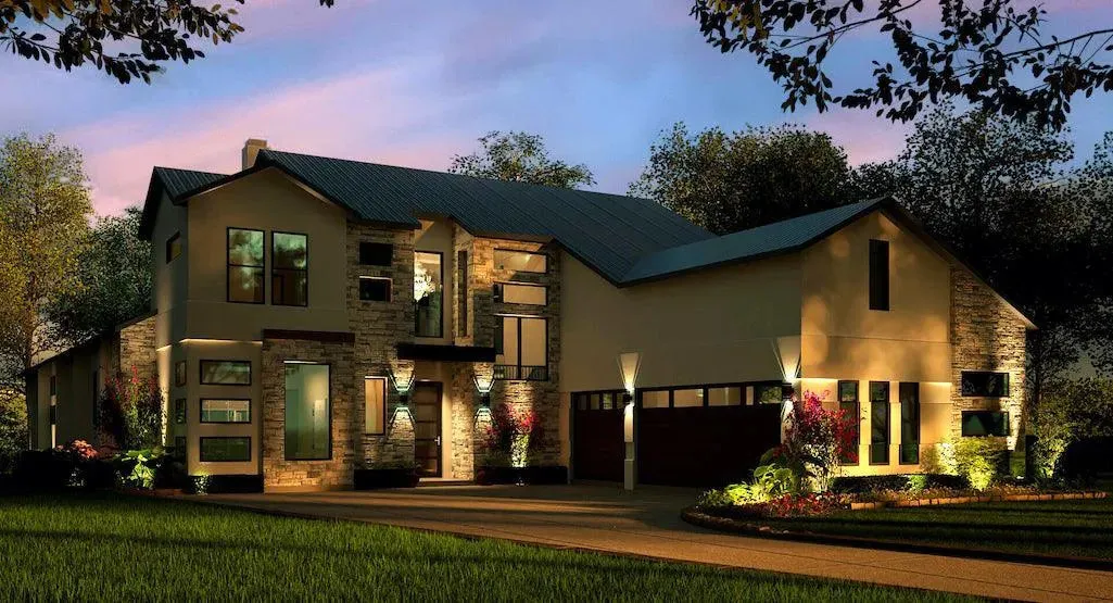 Modern 4-Bedroom Home with Expansive Living Spaces