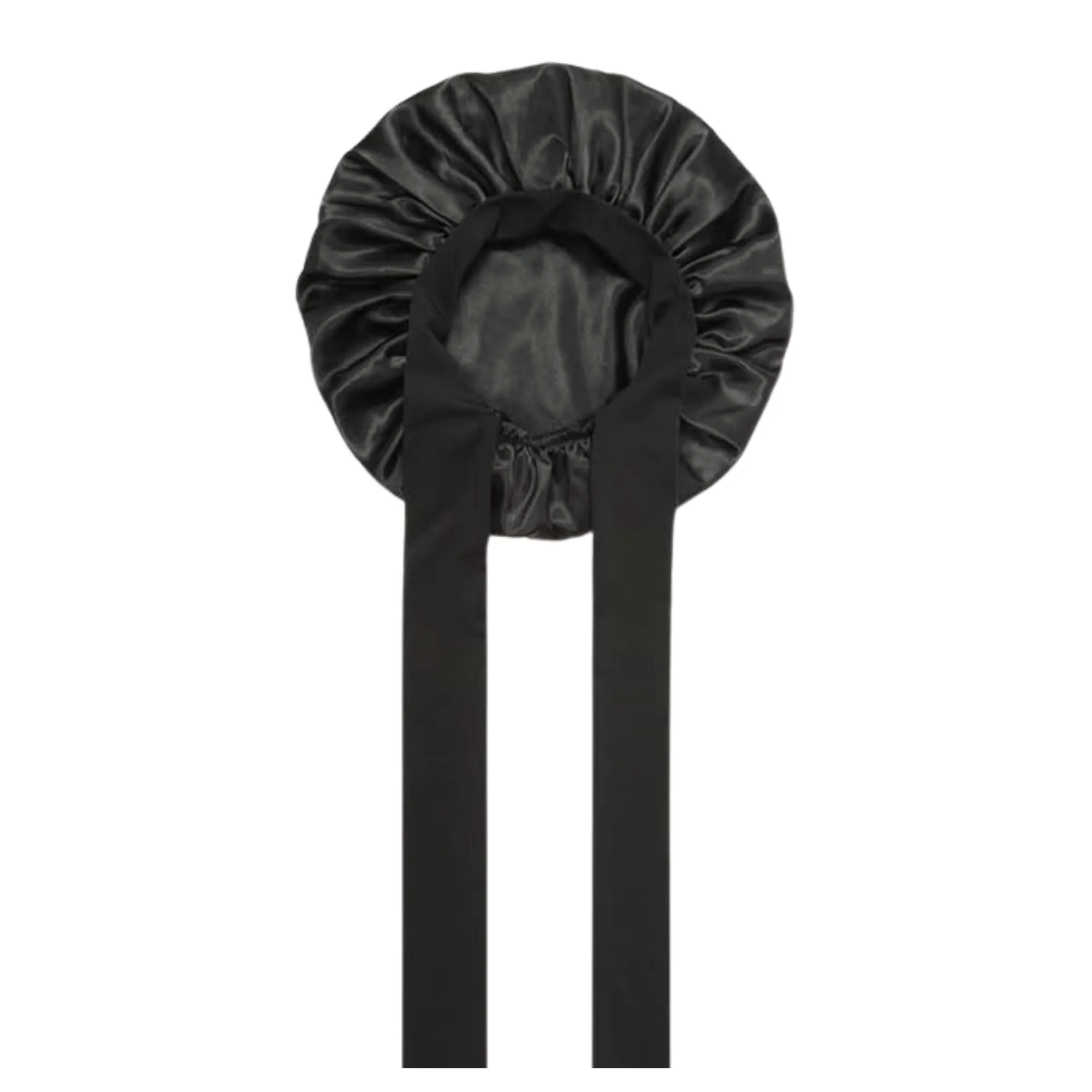 Ms. Remi Silky Wide Edge Strap Day & Night Cap, XL Black