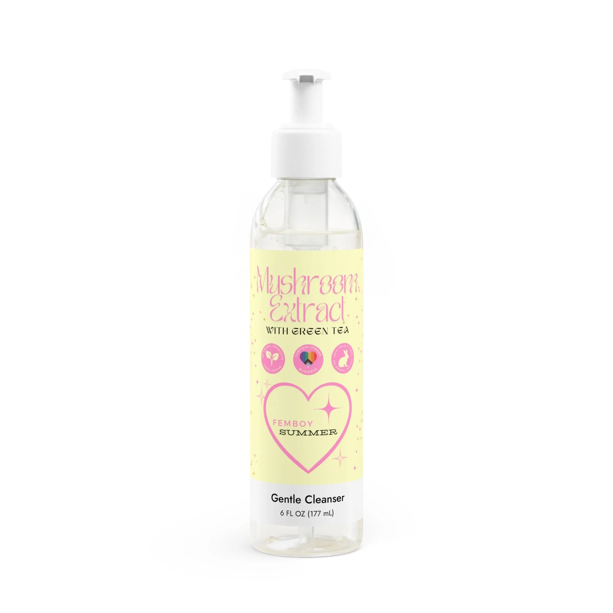 Mushroom Extract with Green Tea - Gentle Cleanser