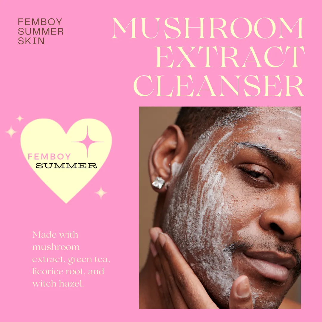 Mushroom Extract with Green Tea - Gentle Cleanser