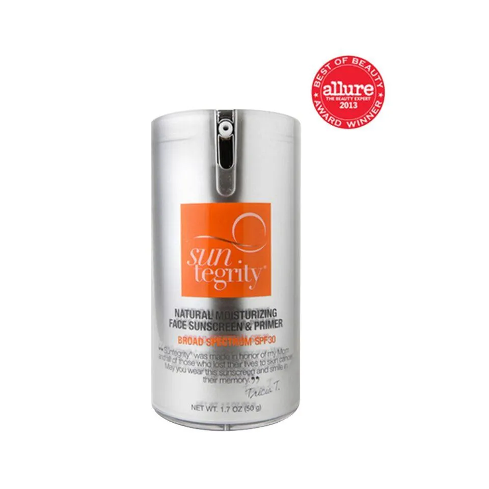 Natural Moisturizing Face Sunscreen & Primer, SPF 30