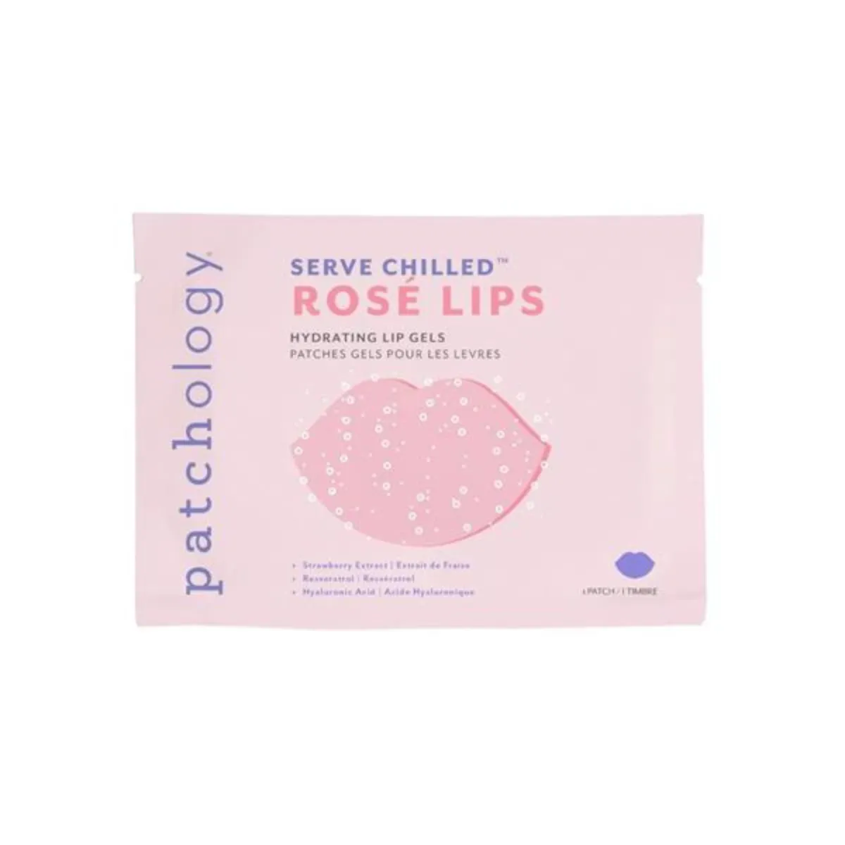 Patchology Serve Chilled Rosé Lip Gel Single