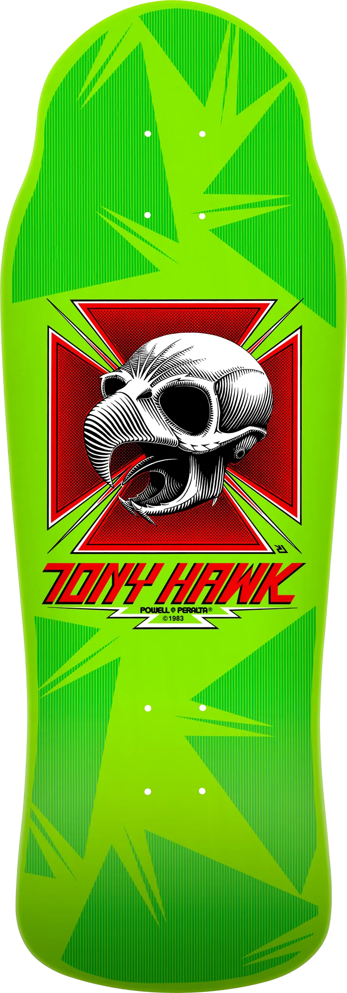 Powell Peralta Bones Brigade Series 15 Hawk Lime Deck LTD