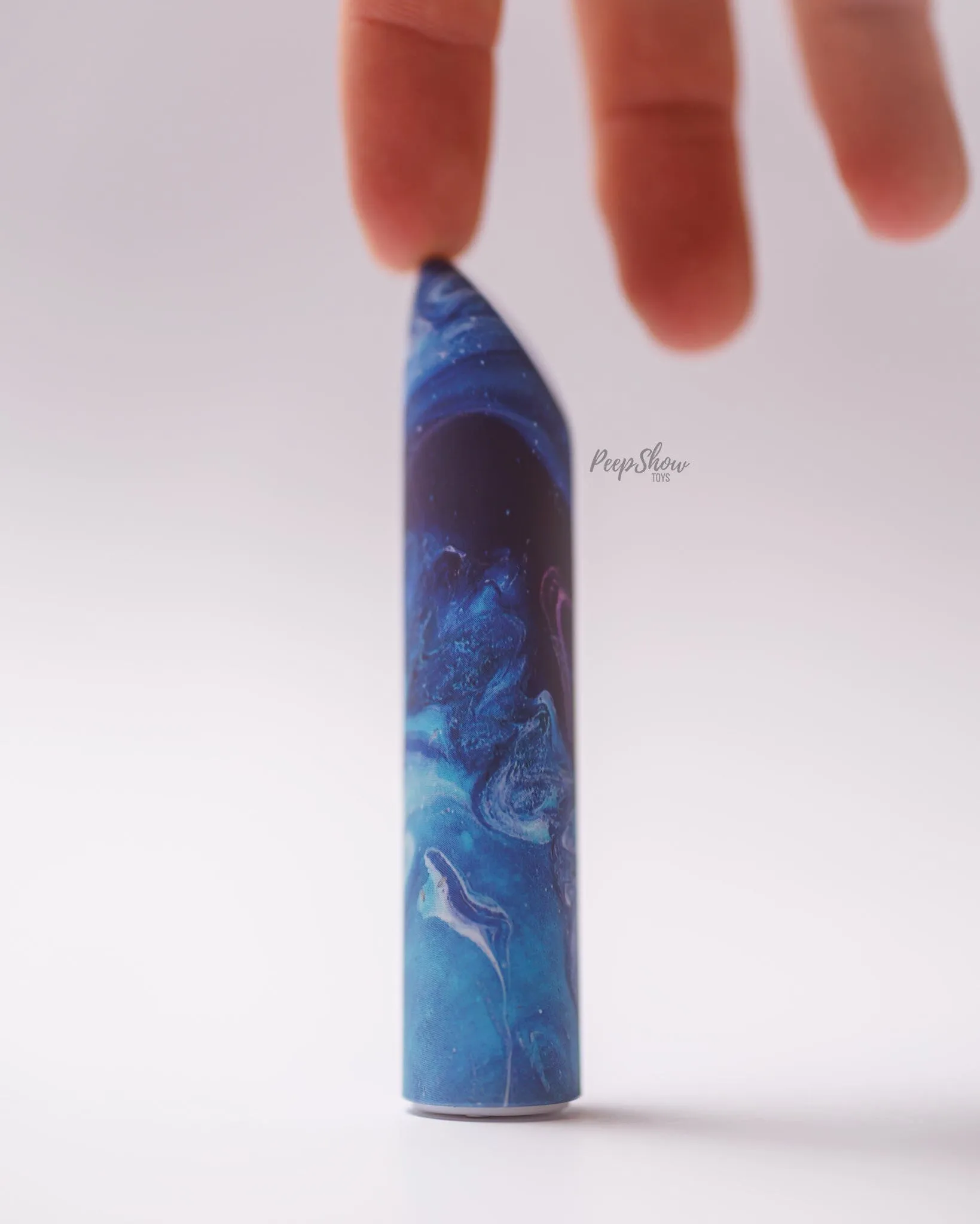 Power Vibe Azure Bullet   Blush Lube Bundle