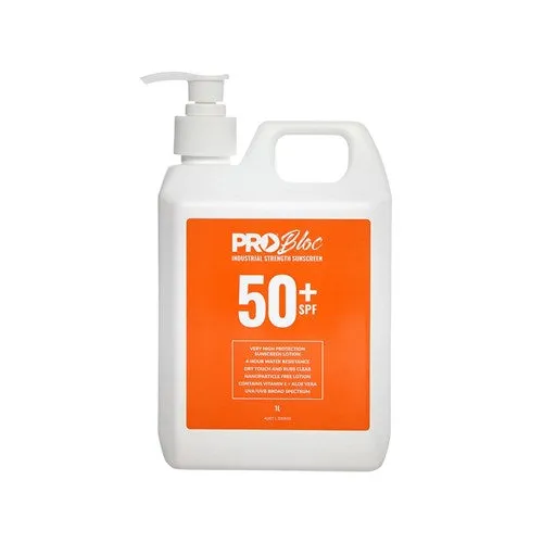 Pro Choice Probloc Spf 50   Sunscreen 1L Pump Bottle (SS1-50)