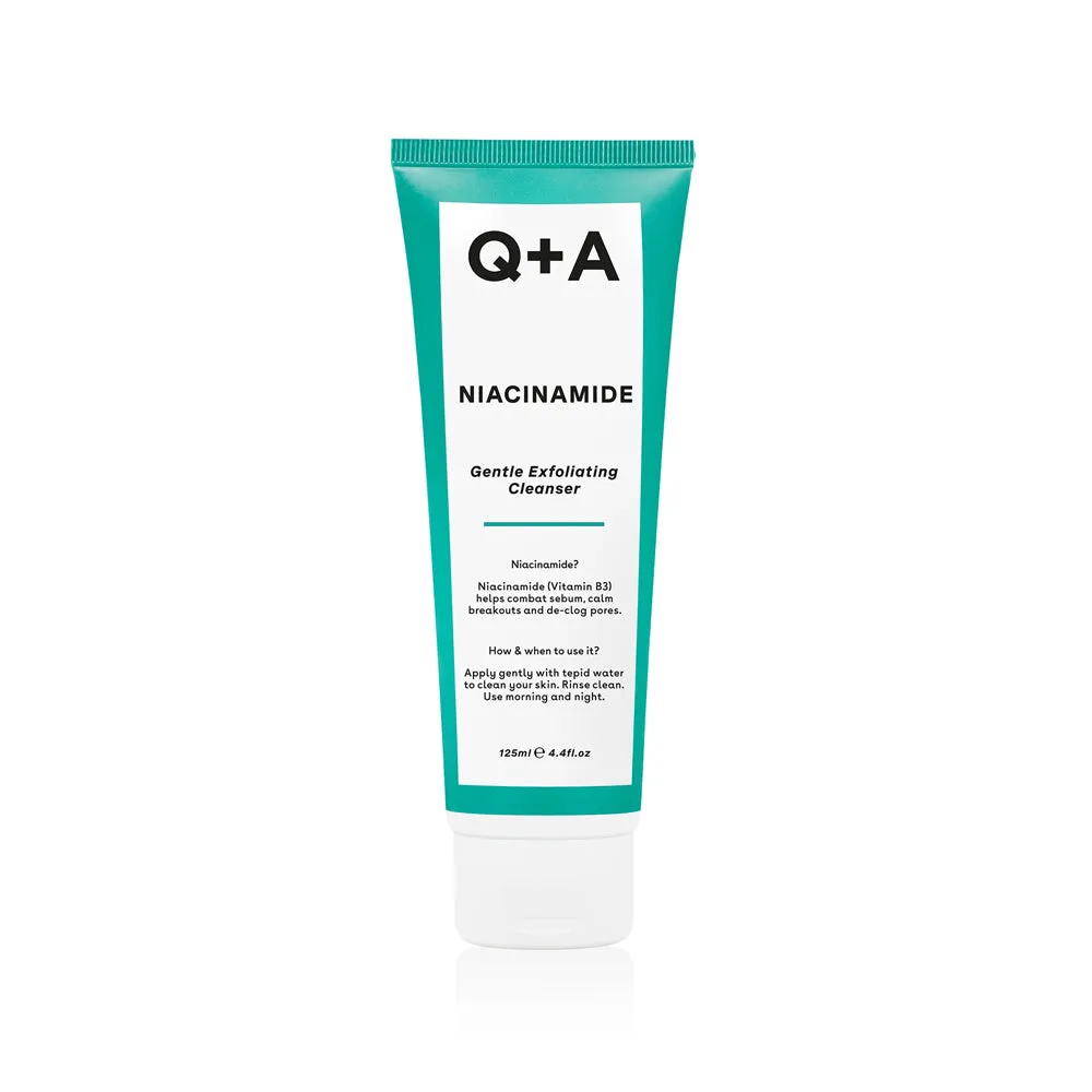 Q A Niacinamide Gentle Exfoliating Cleanser