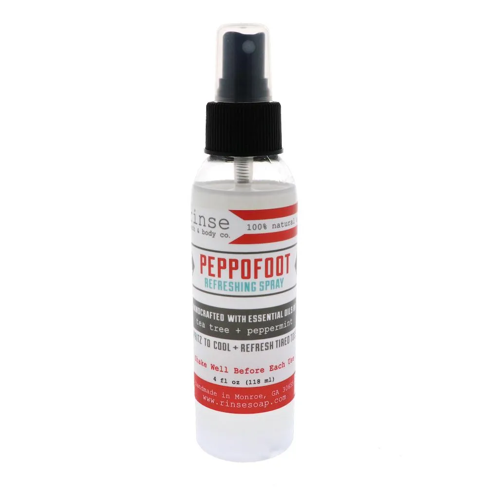 Rinse Bath Body Inc - Peppofoot Refreshing Spray