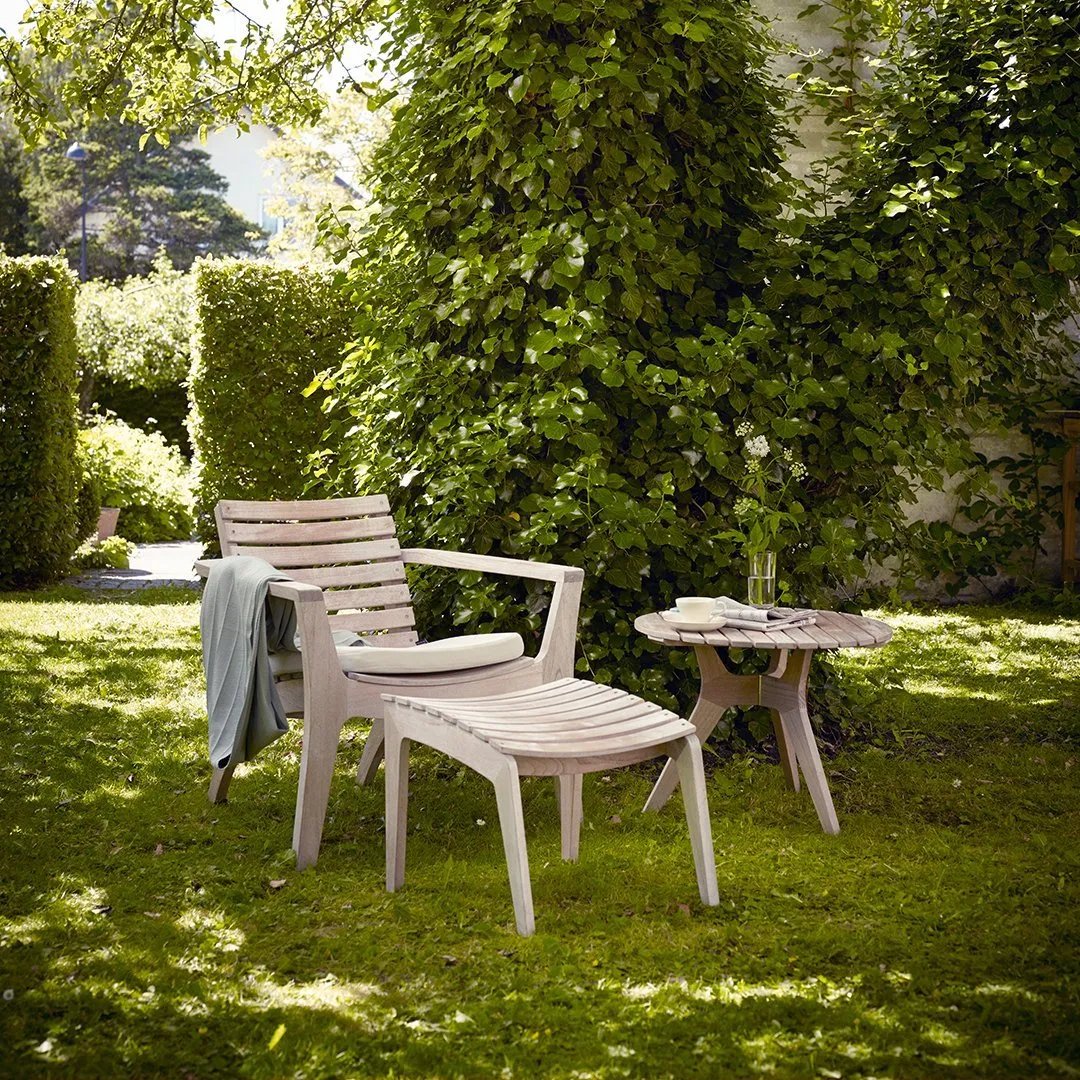 Skagerak Regatta Teak Lounge Footstool