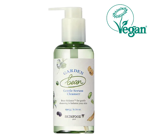 SKINFOOD Garden Bean Gentle Serum Cleanser
