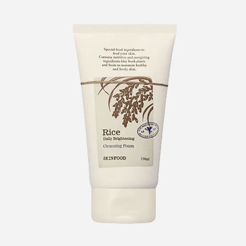 Skinfood Rice Daily Brightening Scrub Foam