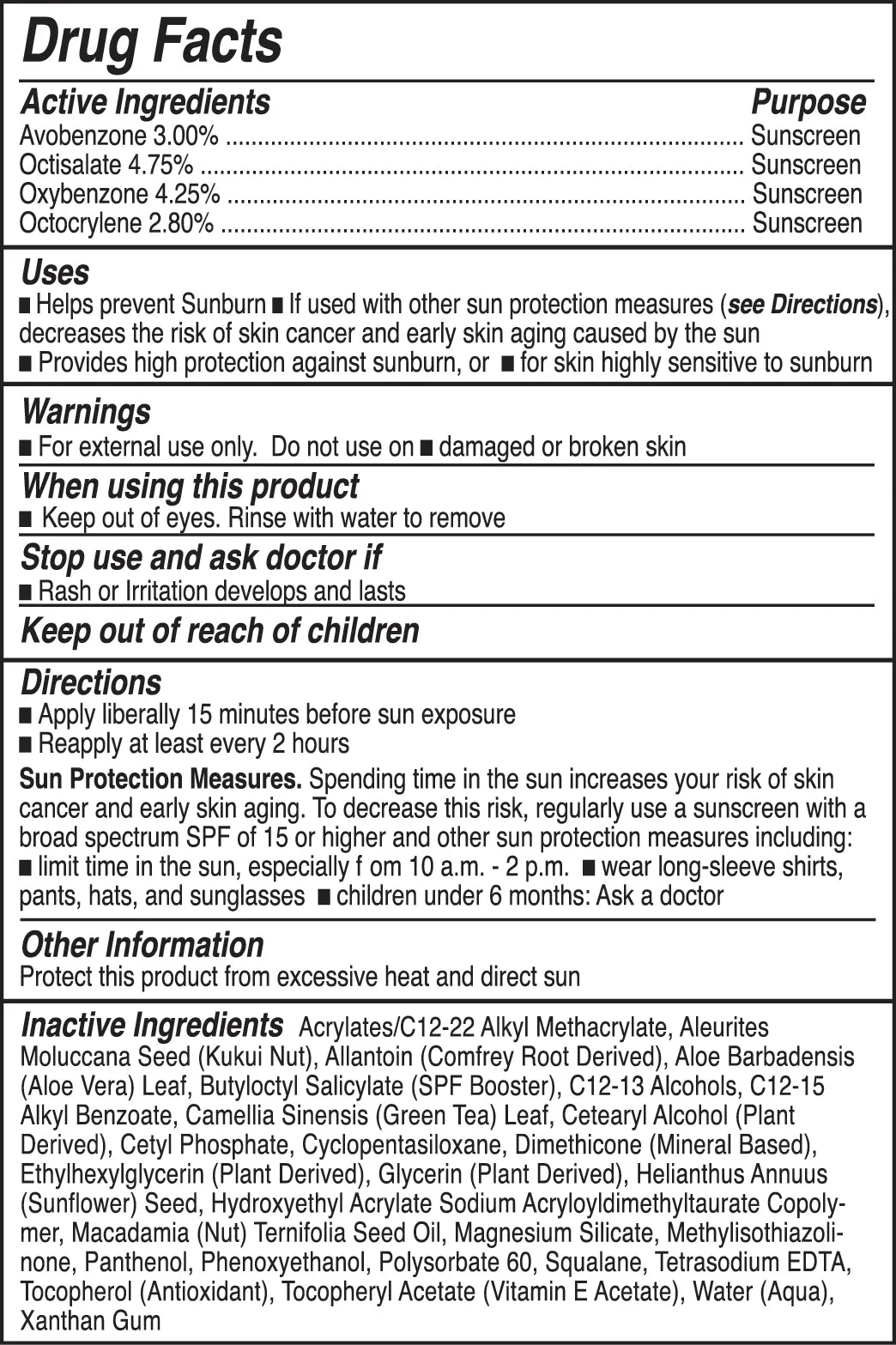 SPF 30 Daily Facial Moisturizer - 2.5 oz