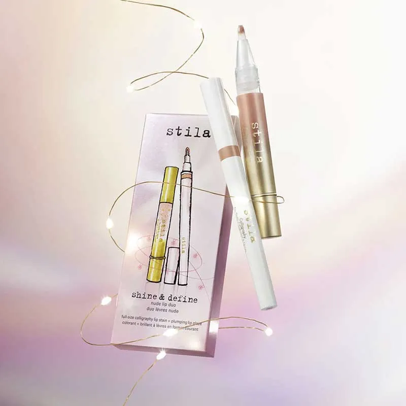 Stila Shine & Define Nude Lip Duo Gift Set