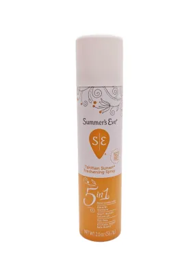 Summer's Eve Tahitian Sunset Freshening Spray 5 in 1 / 2.0oz