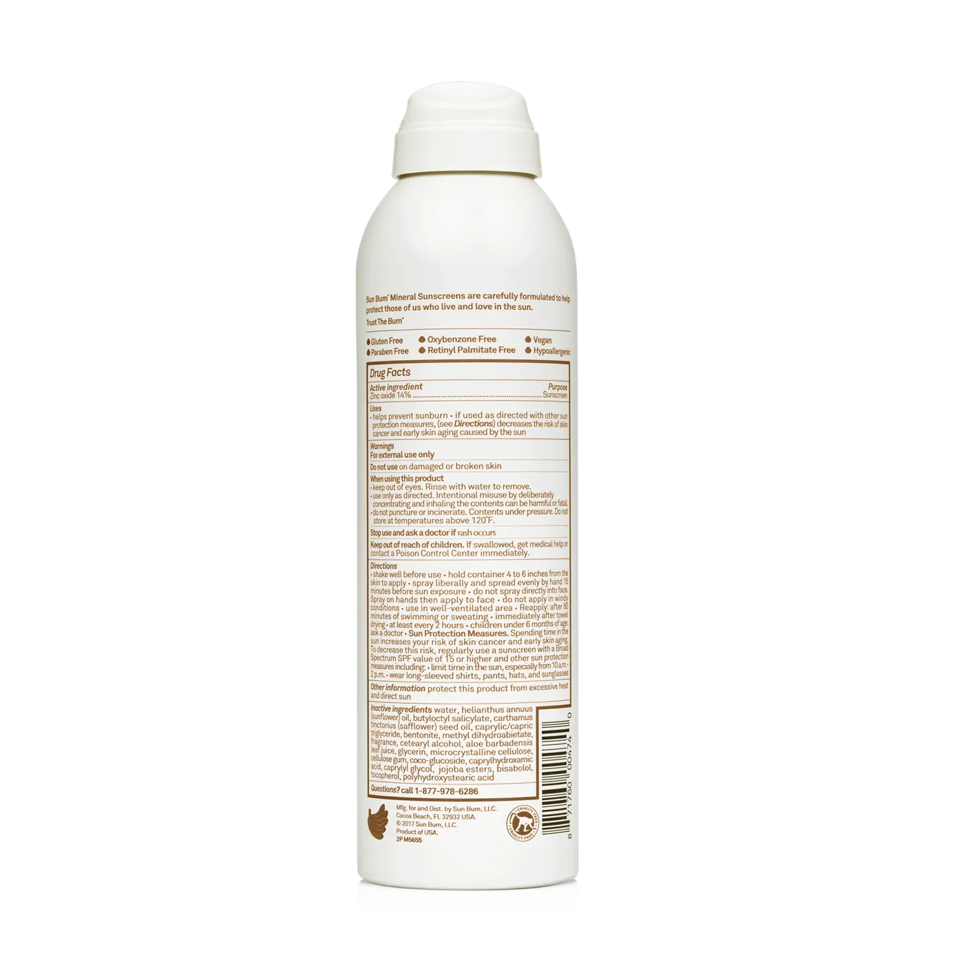 Sun Bum Mineral SPF 30 Sunscreen Spray