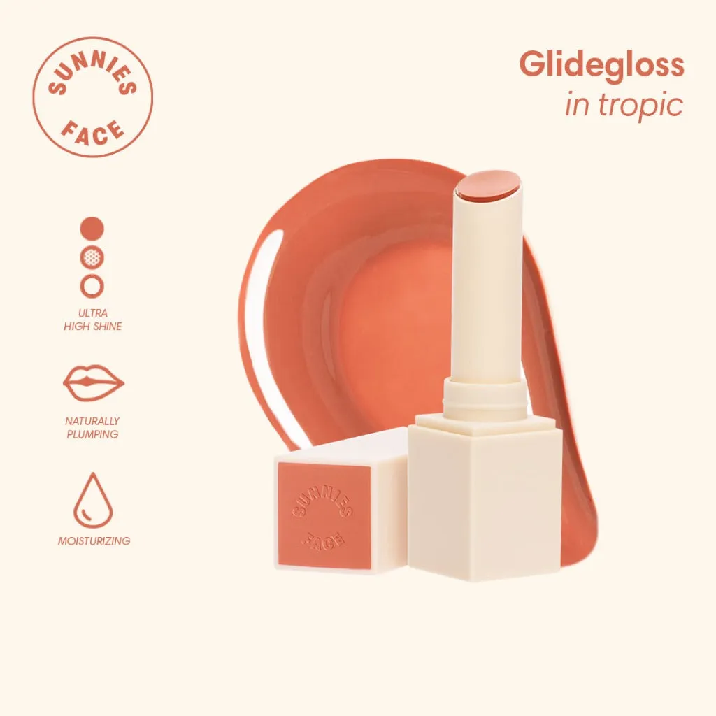 Sunnies Face Glidegloss [Plumping High-shine Gloss Stick]
