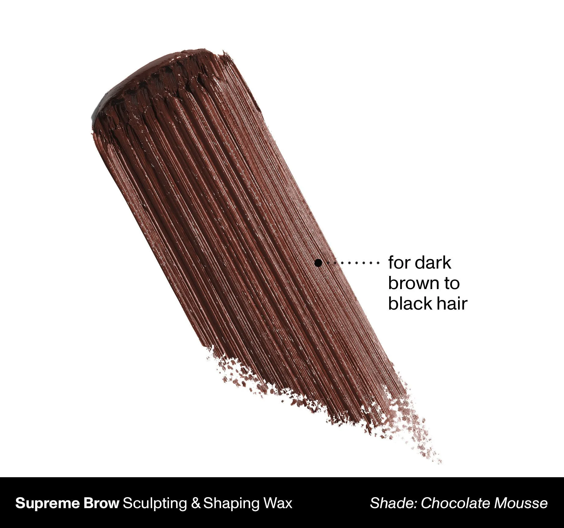 Supreme Brow Sculpting And Shaping Wax - Chocolate Mousse