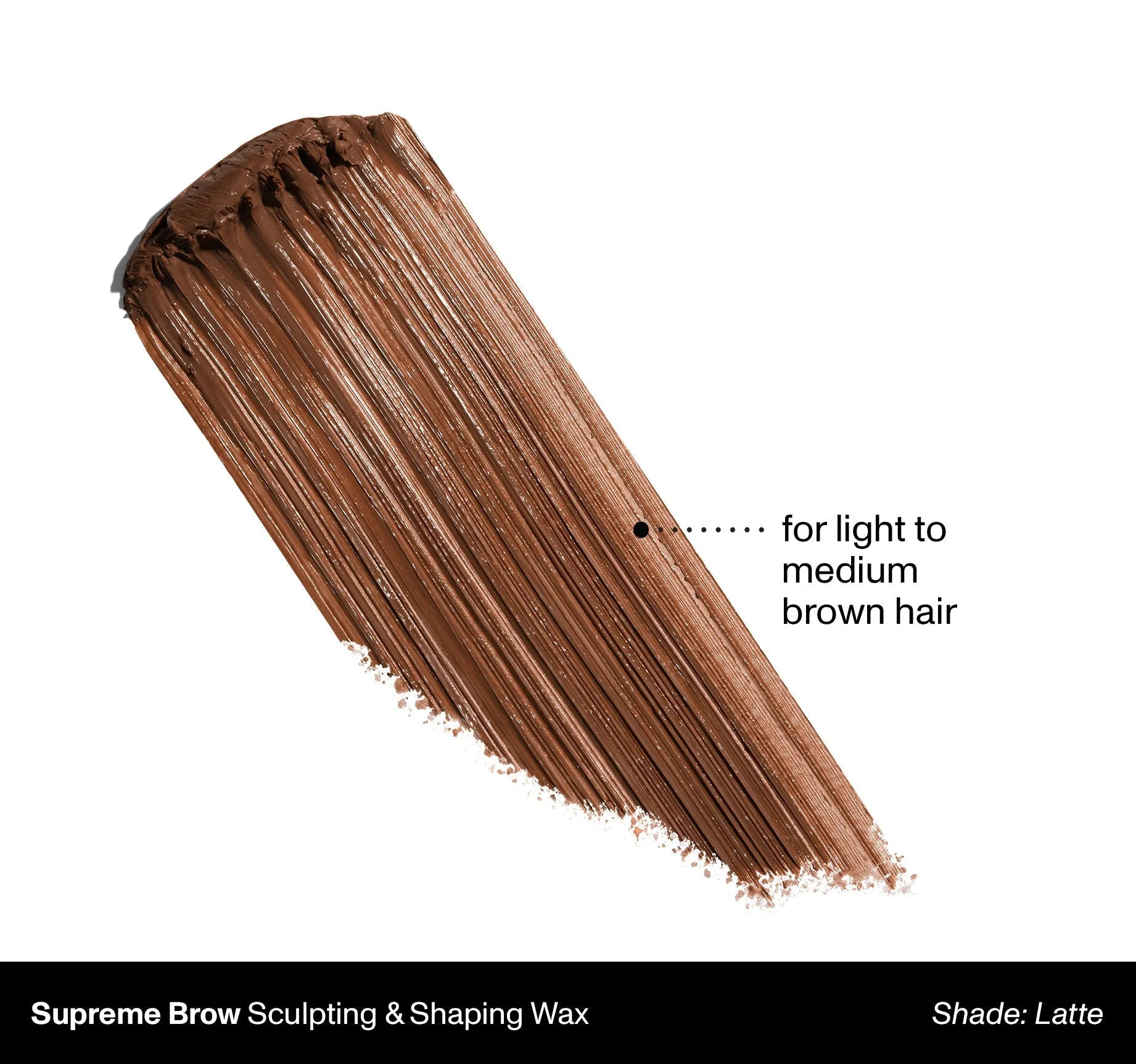 Supreme Brow Sculpting And Shaping Wax - Latte