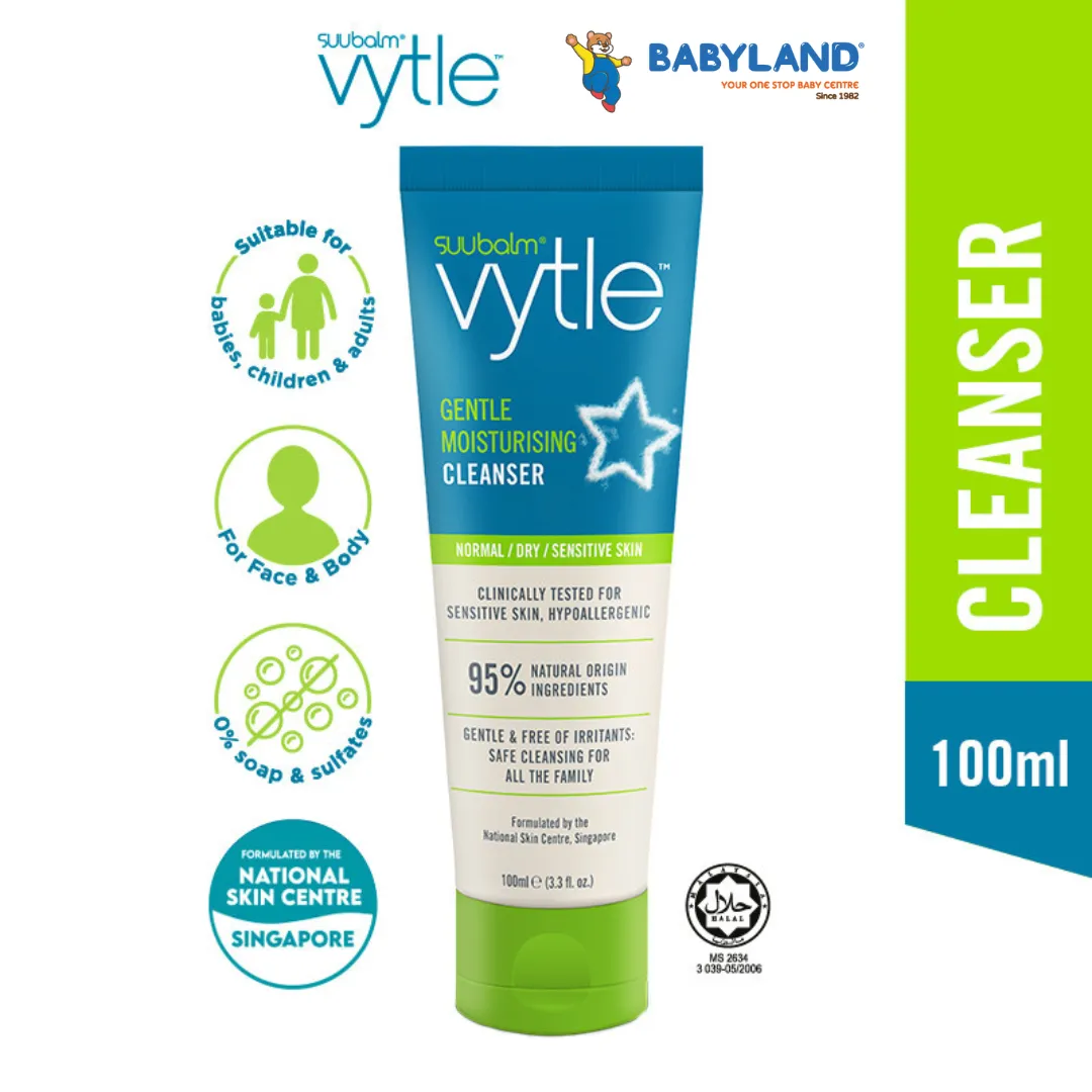 Suu Balm Vytle Gentle Moisturising Cleanser 100ml