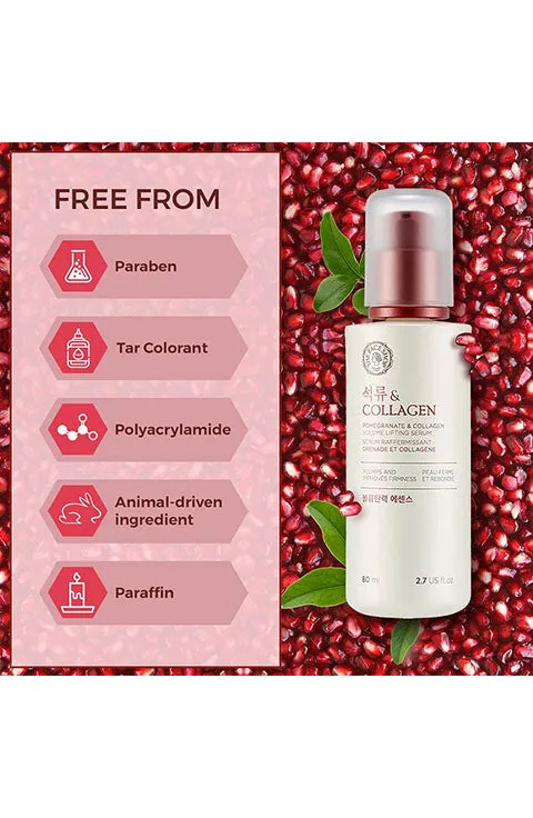 The Face Shop Pomegranate & Collagen Volume Lifting Serum 80ML