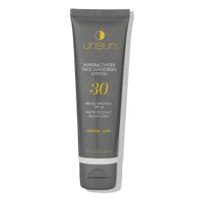Unsun Mineral Tinted Face Sunscreen Medium/Dark