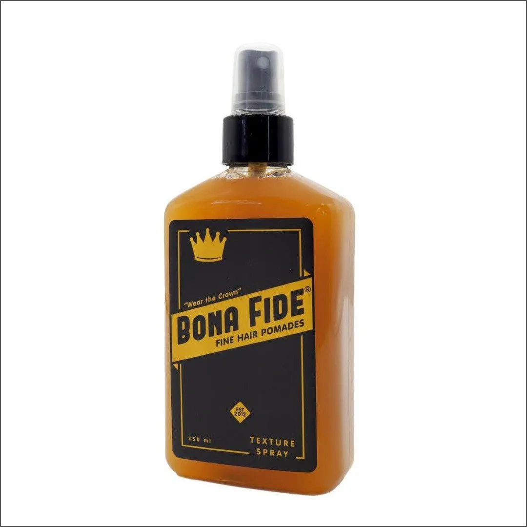 Wear The Crown Bona Fide Fine Hair Pomades Texture Spray 250ml